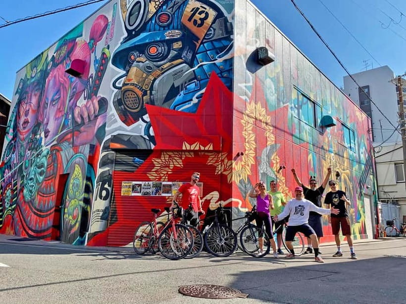 Urban Canvas: Osaka Street Art Bike Tour - Key points to know before you book