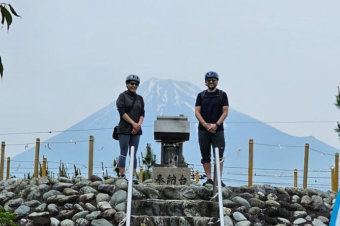 Winter Special: Clear View Mt. Fuji E-Bike Tour - Myoho-ji Temple, then downhill toward the sea